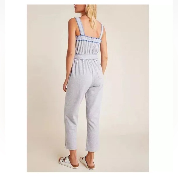 Anthropologie Saturday Sunday Madeline Soft Belted Jumpsuit - Picture 2 of 8